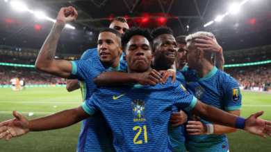 Com gol de Endrick, Brasil vence Inglaterra em Wembley