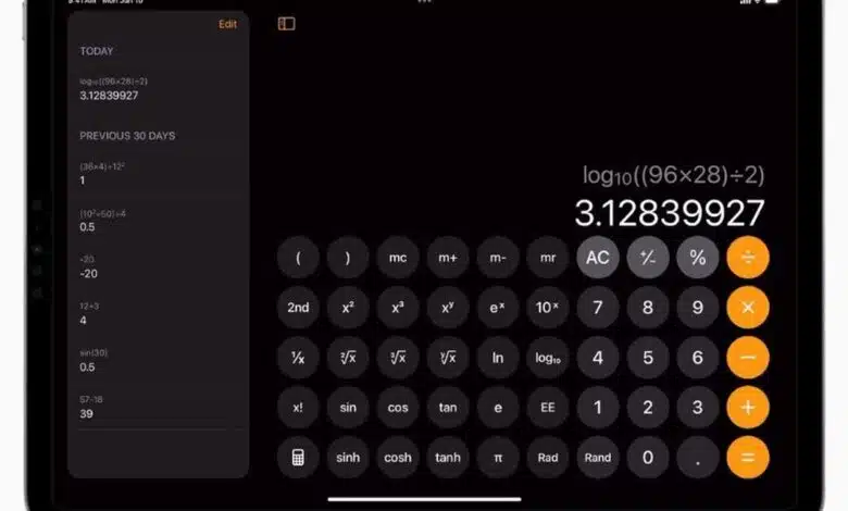 Nova calculadora do iPad chega com recursos de IA; veja detalhes