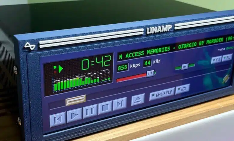 Winamp ganha uma caixinha de som física com visual clássico do app