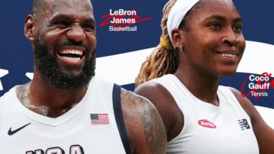 Ao lado de LeBron James, Coco Gauff será porta-bandeira d...