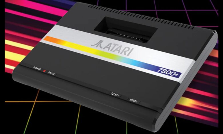 Console Atari 7800+ (imagem: divulgação/Atari)