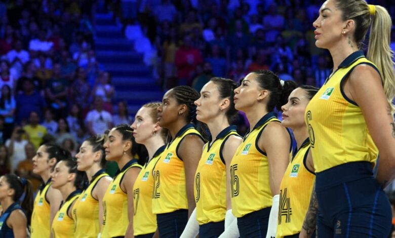 Brasil avança à semi no vôlei feminino e segue em...