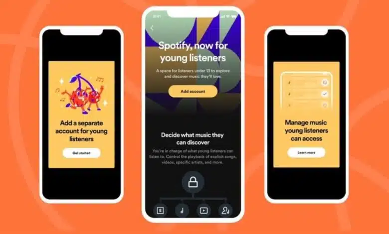 Spotify testa novo perfil família com controle parental e limitações