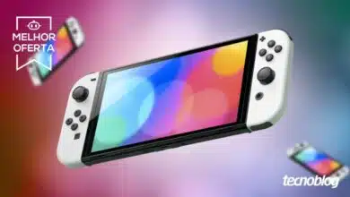 Nintendo Switch OLED (Imagem: Vitor Pádua/Tecnoblog)