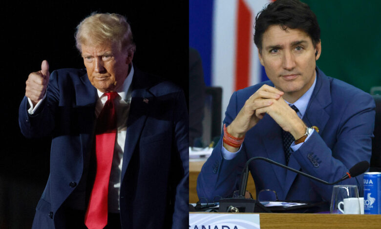 Trump fala novamente em incorporar Canadá aos EUA