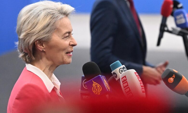 Von der Leyen diz que acordo UE-Mercosul “está à vista”